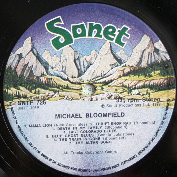 Michael Bloomfield - If You Love These Blues Play'em As You Please Vinyl LP (Used)
