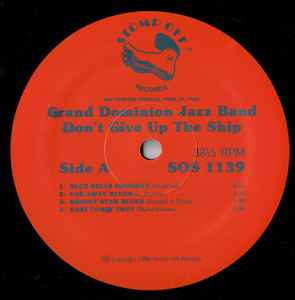 Grand Dominion Jazz Band - Don't Give Up The Ship Vinyl LP (Used)