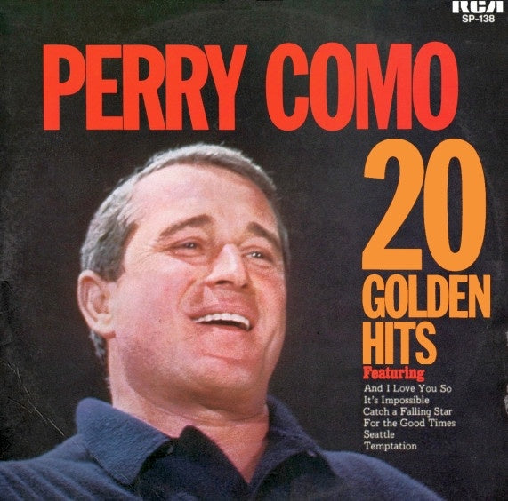 Perry Como - 20 Golden Hits Vinyl LP (Used)