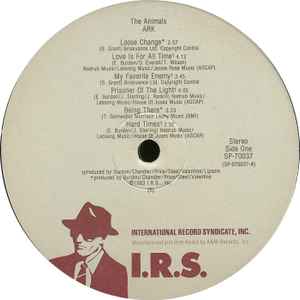 Animals - Ark Vinyl LP (Used)