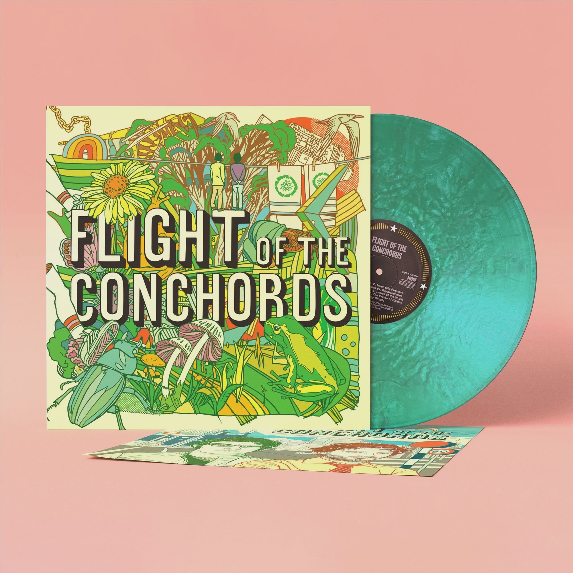 Flight Of The Conchords - Flight Of The Conchords Limited Metallic Green Coloured Vinyl LP