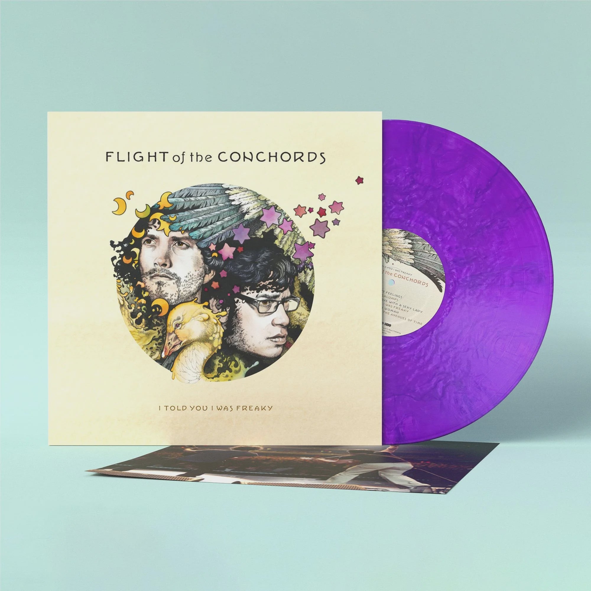 Flight Of The Conchords - I Told You I Was Freaky Limited Metallic Purple Coloured Vinyl LP