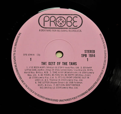 Tams - The Best Of The Tams Vinyl LP (Used)