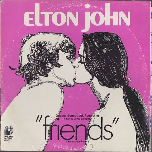 Elton John - Friends Soundtrack Vinyl LP (Used)