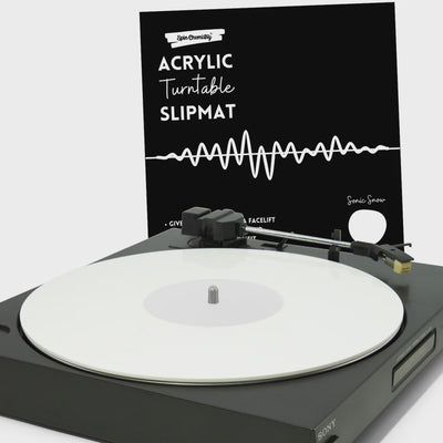 Spin Chemistry - Acrylic Turntable Slipmat (Sonic Snow White)