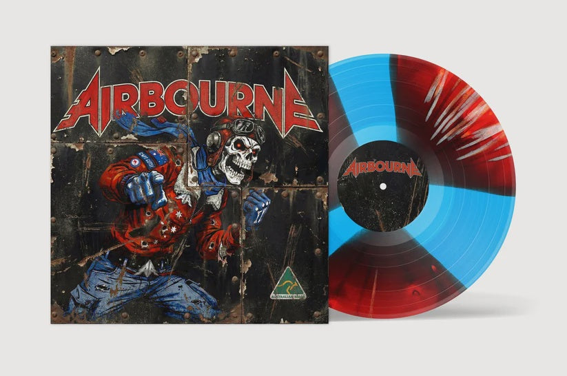 Airbourne - Airbourne Deluxe Edition Splatter Pinwheel Coloured Vinyl LP