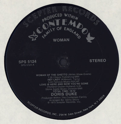 Doris Duke - Woman Vinyl LP (Used)