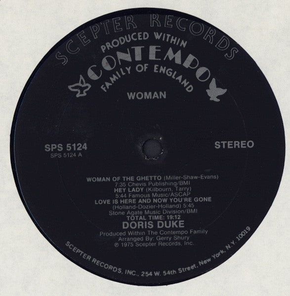 Doris Duke - Woman Vinyl LP (Used)