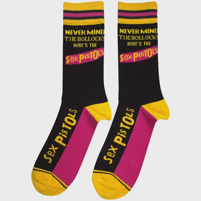 Sex Pistols - Never Mind Bollocks Stripes Unisex Ankle Socks