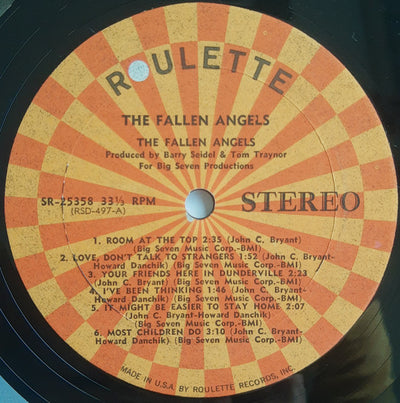 Fallen Angels - The Fallen Angels Vinyl LP (Used)