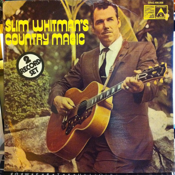 Slim Whitman - Slim Whitman's Country Magic Vinyl 2LP (Used)