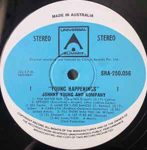 Johnny Young - Young Happening Vinyl LP (Used)