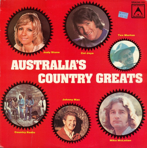 Various Artists - Australia's Country Greats Vinyl LP (Used)