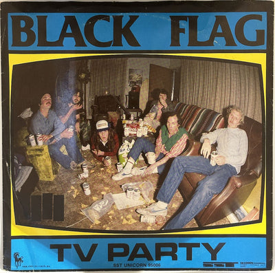 Black Flag – TV Party 7" Single Vinyl (Used)