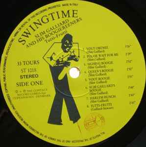 Slim Gaillard - Tuitti Fruitti Vinyl LP (Used)