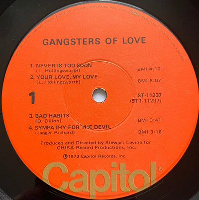 Gangsters Of Love - Gangsters Of Love Vinyl LP (Used)