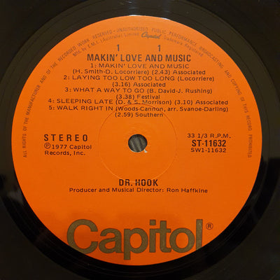 Dr. Hook - Makin' Love And Music Vinyl LP (Used)