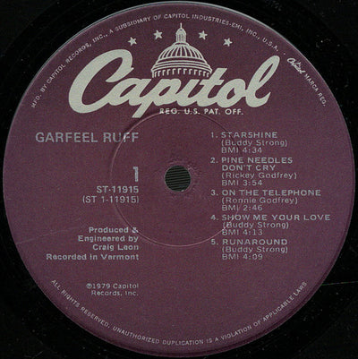 Garfeel Ruff - Garfeel Ruff Vinyl LP (Used)