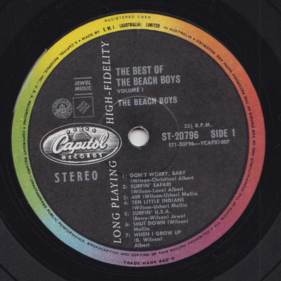Beach Boys - Best Of The Beach Boys Volume 1 Vinyl LP (Used)
