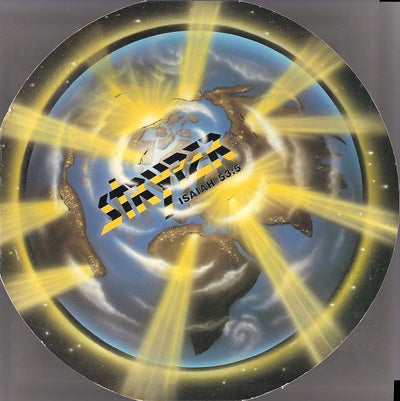 Stryper - The Yellow And Black Attack Blue Coloured Vinyl LP (Used)