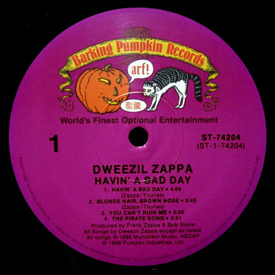 Dweezil Zappa - Havin' A Bad Day Vinyl LP (Used)