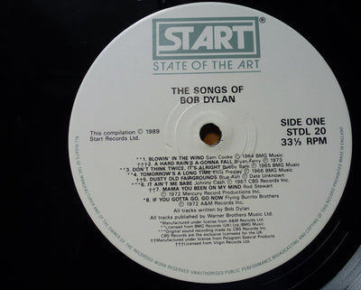 Various Artists - The Songs Of Bob Dylan Vinyl 2LP (Used)