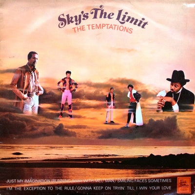 Temptations - Sky's The Limit Vinyl LP (Used)