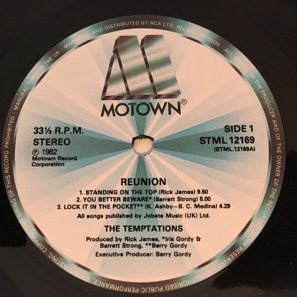 Temptations - Reunion Vinyl LP (Used)