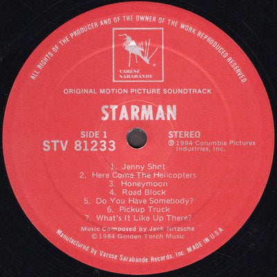 Soundtrack - Starman (Original Motion Picture Soundtrack) Vinyl LP (Used)