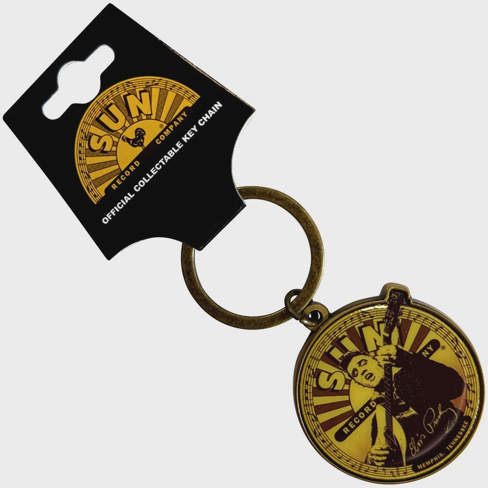Elvis Presley - Sun Label Keychain