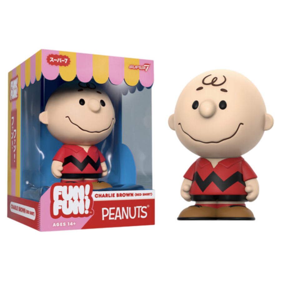 Peanuts - Charlie Brown (Red Shirt) Fun! Fun Figure