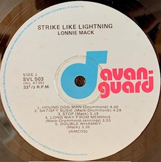 Lonnie Mack - Strike Like Lightning Vinyl LP (Used)
