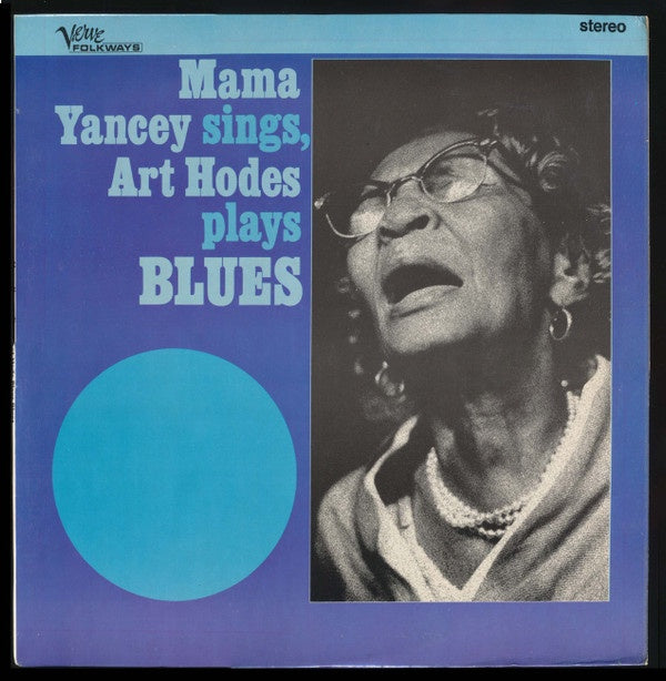 Mama Yancey - Mama Yancey Sings, Art Hodes Plays Blues Vinyl LP (Used)