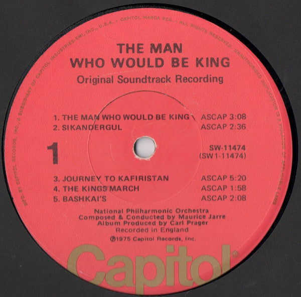 Soundtrack - The Man Who Would Be King Vinyl LP (Used)