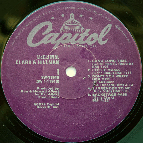 McGuinn Clark & Hillman - McGuinn Clark & Hillman Vinyl LP (Used)