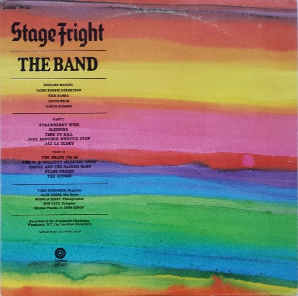 Band - Stage Fright Vinyl LP (Used)