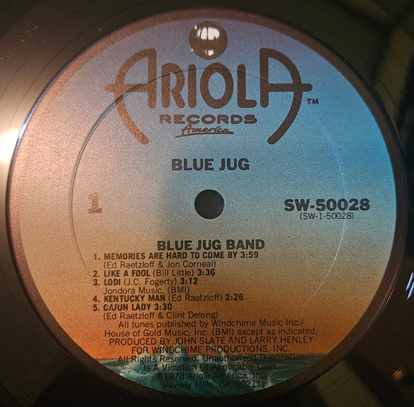 Blue Jug - Blue Jug Band Vinyl LP (Used)
