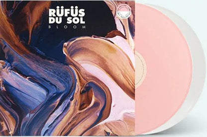 Rufus Du Sol - Bloom Pink & White Coloured Vinyl 2LP