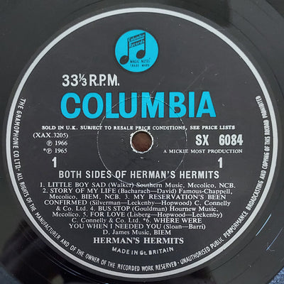 Herman's Hermits - Both Sides Of Herman's Hermits Vinyl LP (Used)