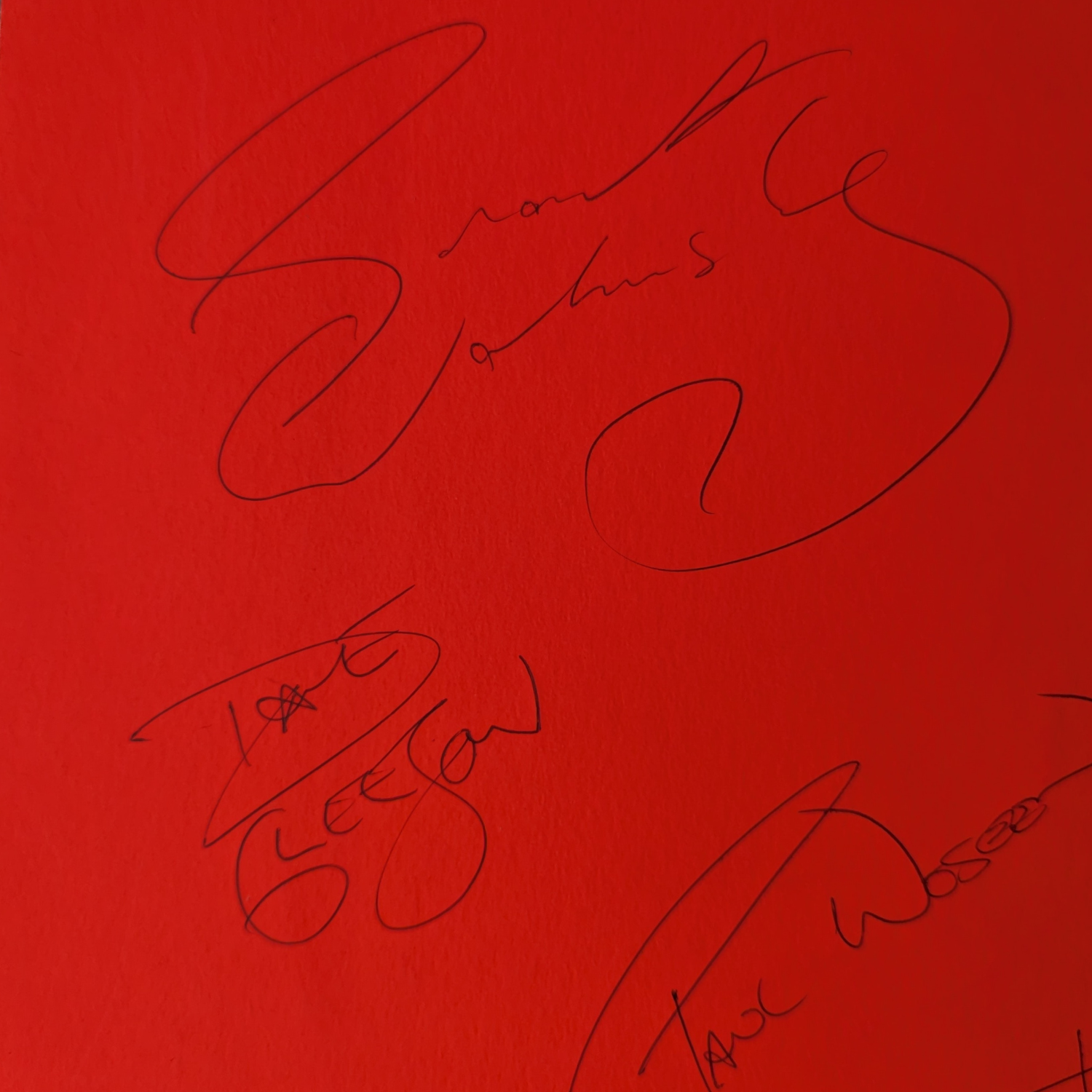 The Screaming Jets – Band Autographs