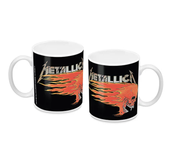 Metallica - Flaming Skull Mug