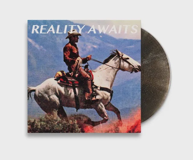 Strokes  - Reality Awaits Black Ice Glitter Coloured Vinyl LP