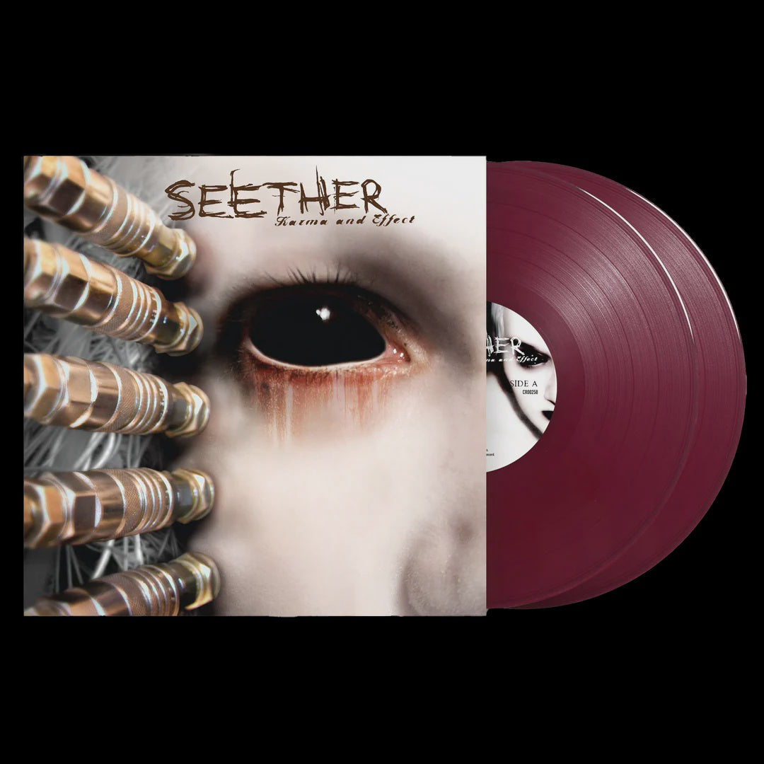 Seether - Karma & Effect Burgundy Coloured Vinyl 2LP