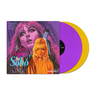 Soundtrack - Last Night In Soho (Original Motion Picture Score) Purple/Yellow Coloured Vinyl 2LP