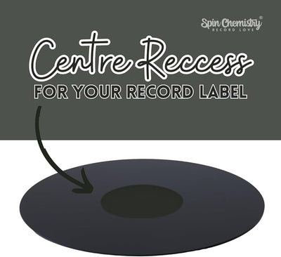 Spin Chemistry - Acrylic Turntable Slipmat (Jet Black)