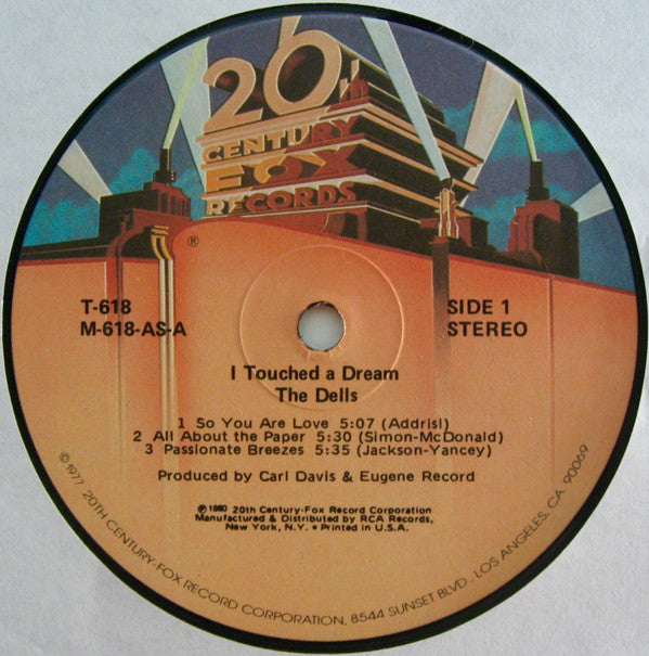 Dells - I Touched A Dream Vinyl LP (Used)