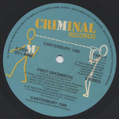 Various Artists - First Offenders Vinyl LP (Used)