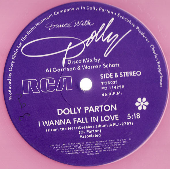 Dolly Parton - Dance With Dolly 12" Vinyl Single (Used)