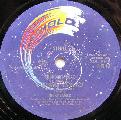 Nicky James - Thunderthroat Vinyl LP (Used)