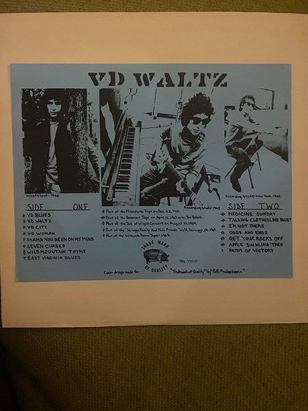 Bob Dylan - GWW VD Waltz Yellow Coloured Vinyl LP (Used)